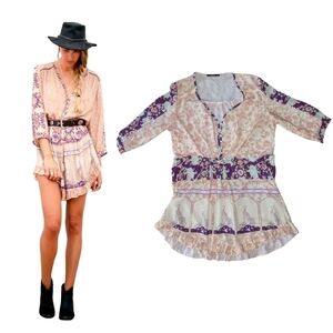Zaful Boho Beach Cover Up Gypsy Style  Western Dress